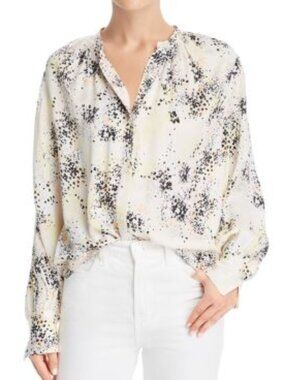 Equipment Floral 100% SILK Blouse XS NWT Authentic!